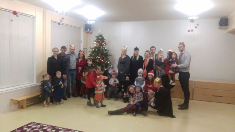 V grupės kalėdinė popietė su tėveliais ,,Šv. Kalėdų belaukiant”