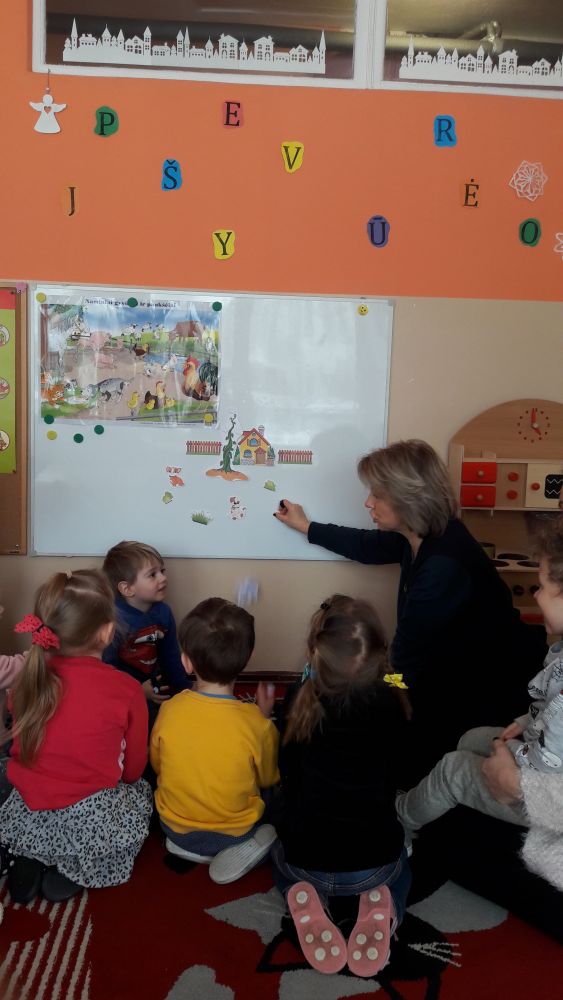 Integruota logopedinė veikla “Pirštukų pasakėlė”