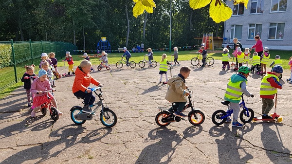 Sportinė veikla “Judumas – be jokios taršos”