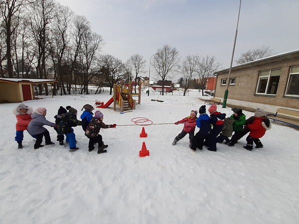 Fizinio aktyvumo diena “Sportuojame žiemą”