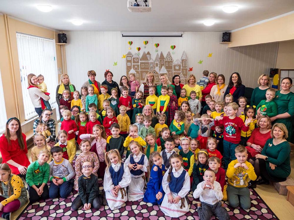 Projektas „ Lietuva vaikų delnuose“